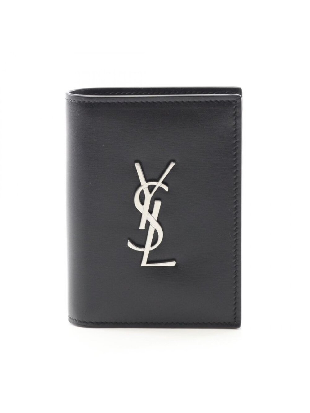 Saint Laurent Paris Card Case Cassandra Leather